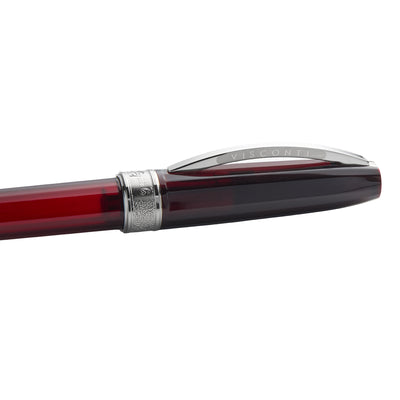 Visconti Michelangelo Fountain Pen - Translucent Red