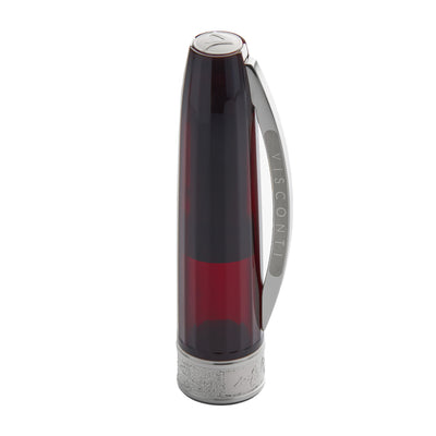 Visconti Michelangelo Fountain Pen - Translucent Red