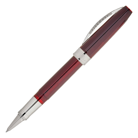 Visconti Michelangelo Roller Ball Pen - Translucent Red