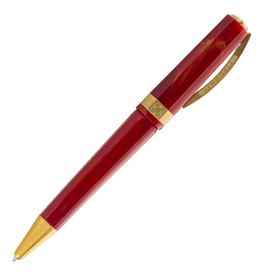 Visconti Opera Gold Ball Pen - Red