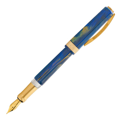 Visconti Opera Gold Fountain Pen - Blue 3