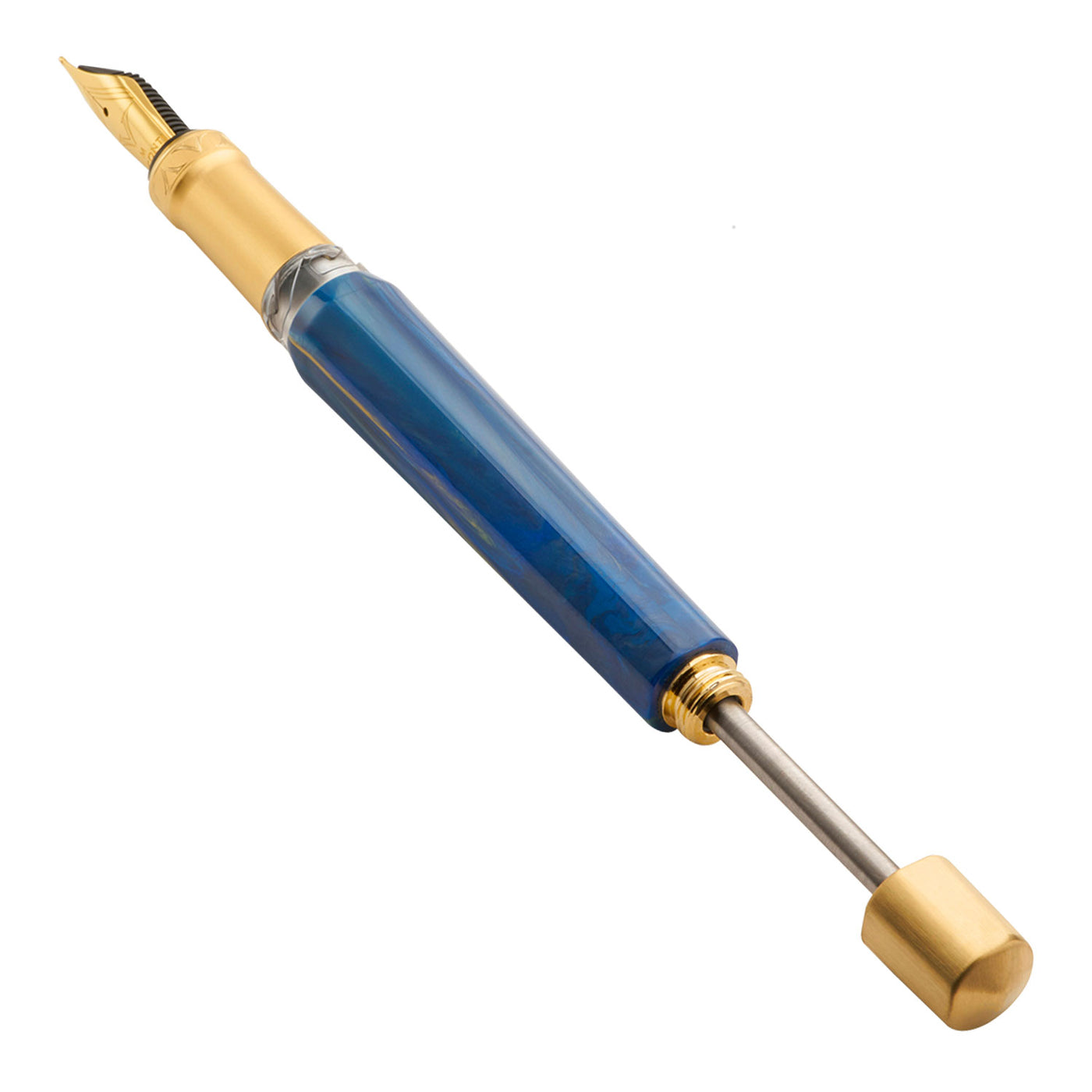 Visconti Opera Gold Fountain Pen - Blue 4