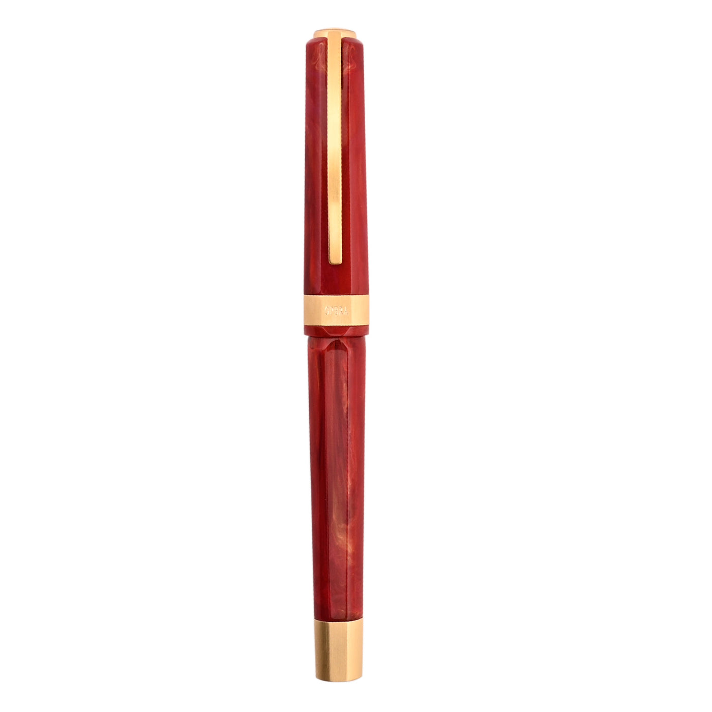 Visconti Opera Gold Fountain Pen - Red 5