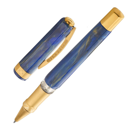 Visconti Opera Gold Roller Ball Pen - Blue
