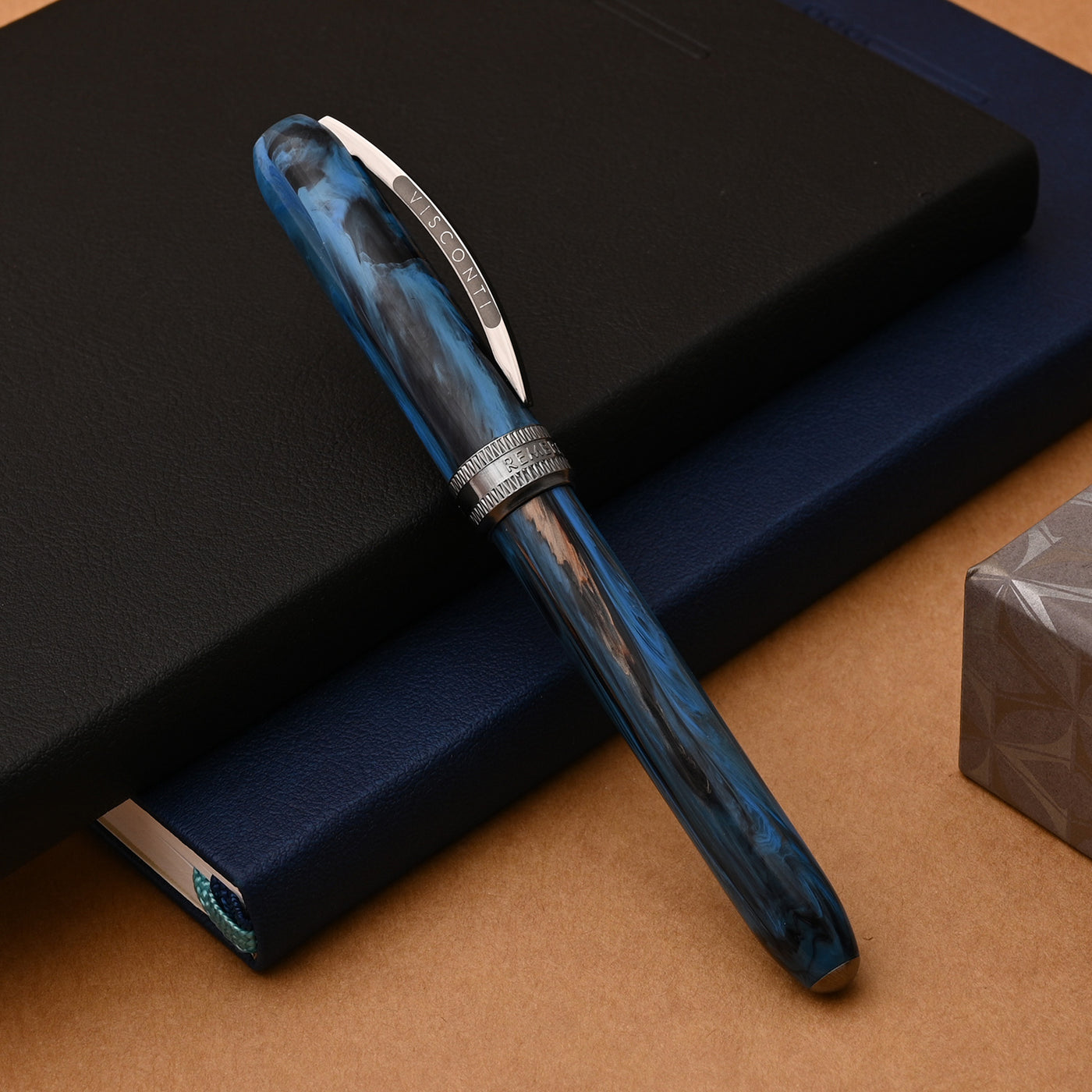 Visconti Rembrandt S Roller Ball Pen - Sky Blue 8