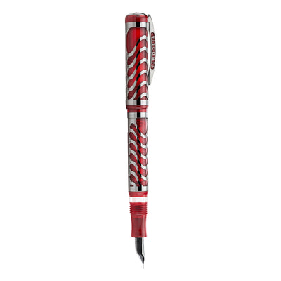Visconti Skeleton Fountain Pen - Red (Limited Edition) 4