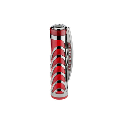 Visconti Skeleton Fountain Pen - Red (Limited Edition) 7