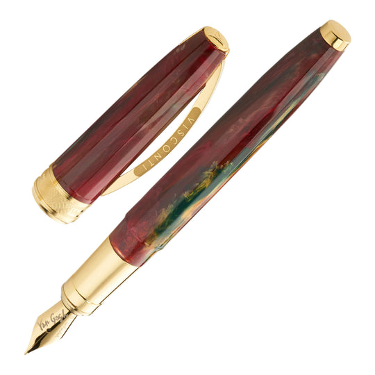 Visconti Van Gogh Fountain Pen - Flowering Plum Orchard