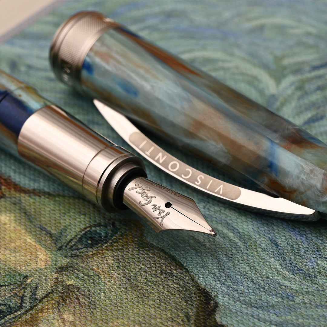 Visconti Portrait Blue 万年筆 Visconti Van Gogh Portrait Blue Roller | Penworld » More