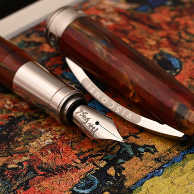 Visconti Van Gogh Fountain Pen - Red Vineyard 8