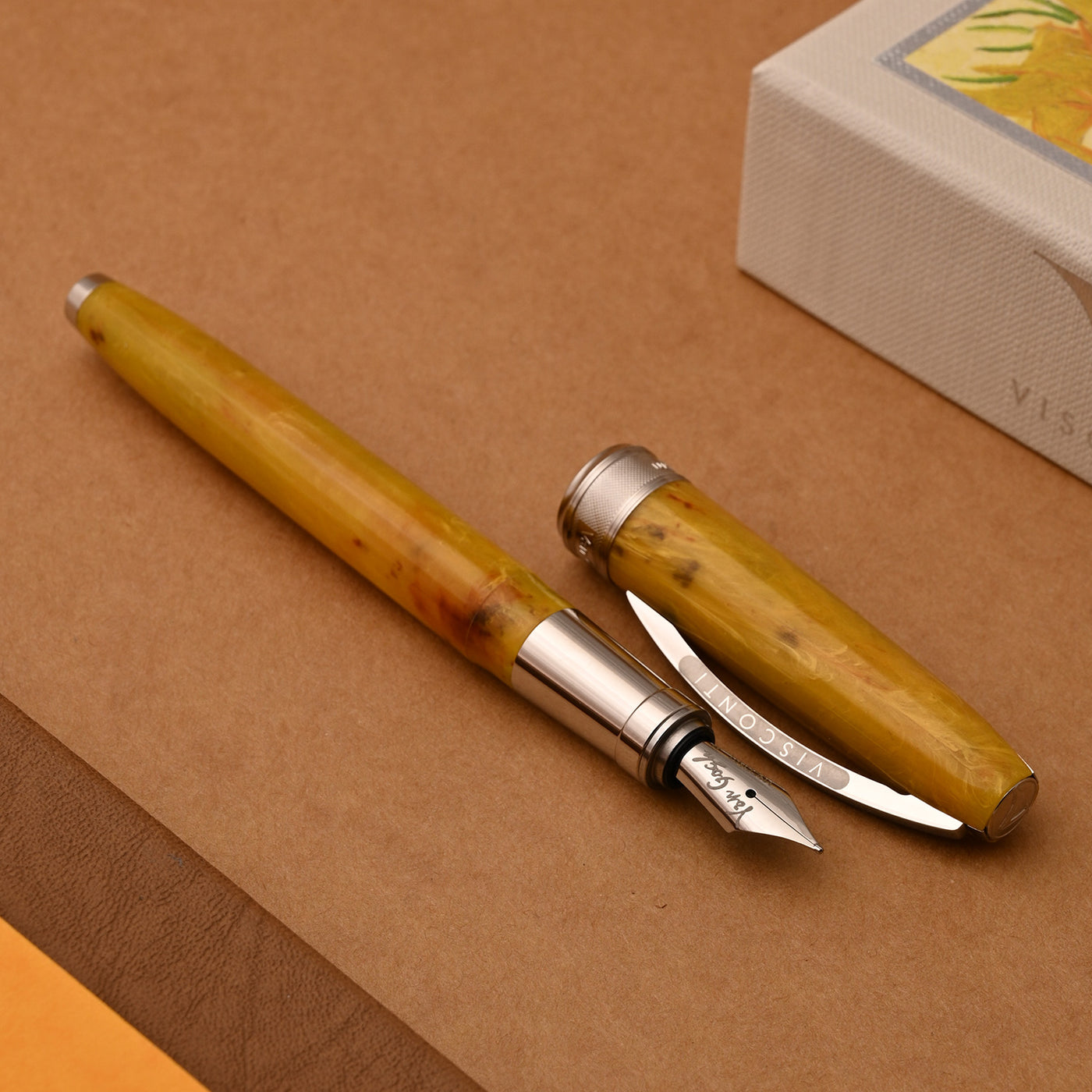 Visconti Van Gogh Fountain Pen - Sunflower 6