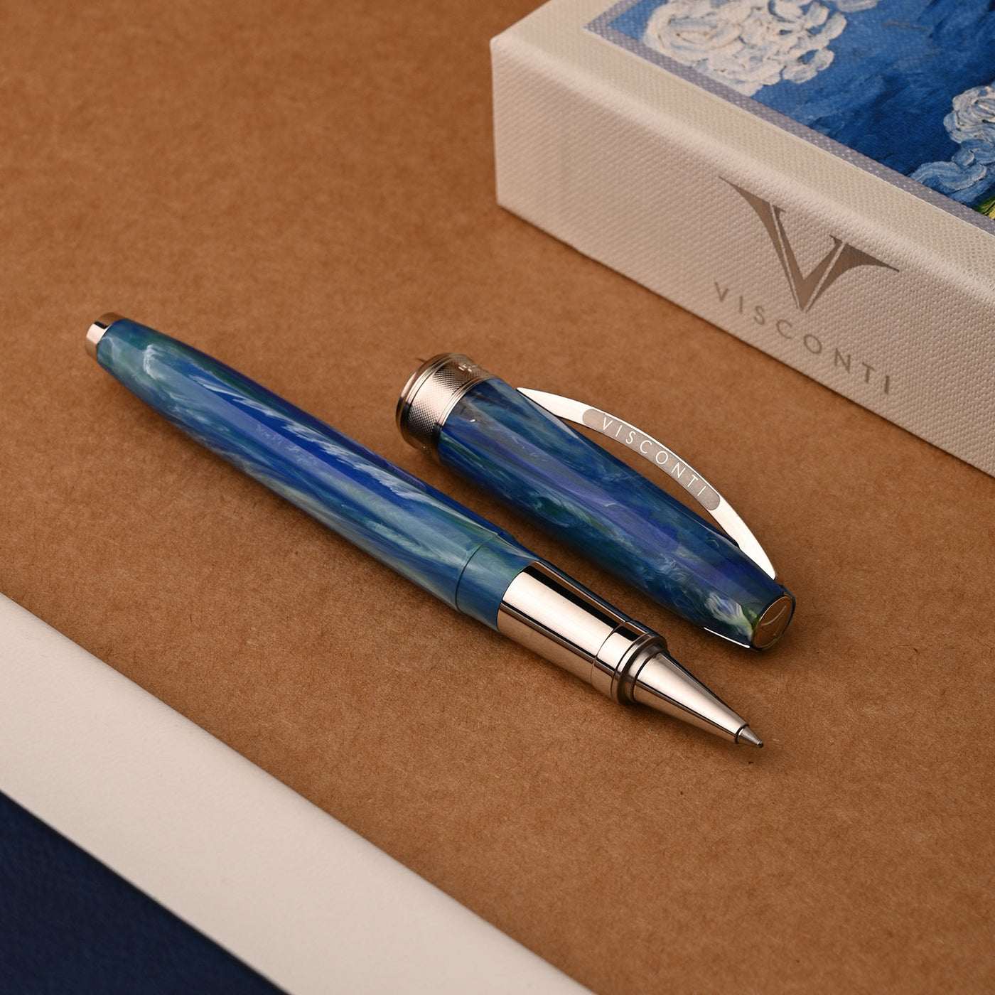 Visconti Van Gogh Roller Ball Pen - Wheatfield under Thunderclouds 7