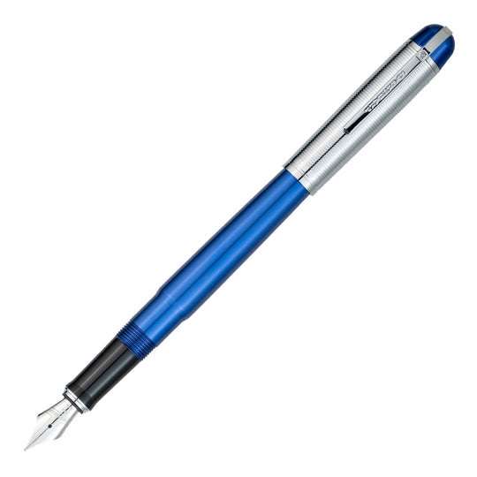 Wahl-Eversharp Skyline Fountain Pen - Blue Silver