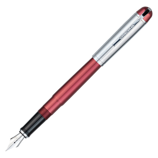 Wahl-Eversharp Skyline Fountain Pen - Red Silver
