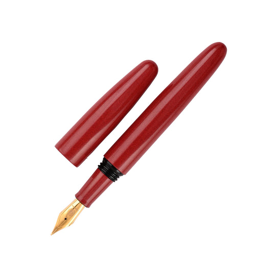 Wancher Dream True Ebonite Fountain Pen - Sand Red