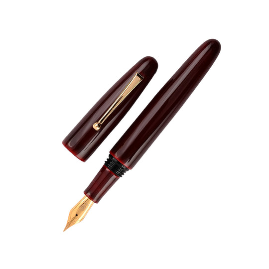 Wancher Dream True Urushi Fountain Pen - Aka Tamenuri GT