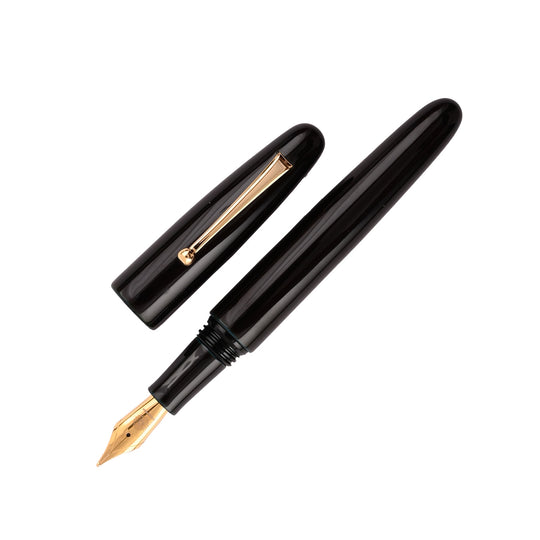 Wancher Dream True Urushi Fountain Pen - Ao Tamenuri GT