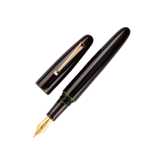 Wancher Dream True Urushi Fountain Pen - Midori Tamenuri GT