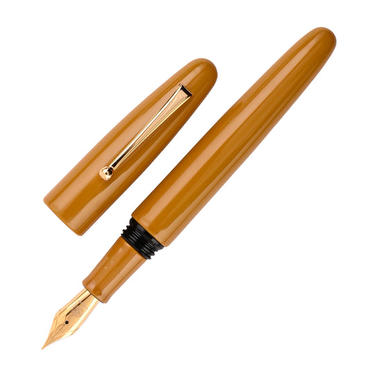 Wancher Dream True Urushi Fountain Pen - Yellow GT