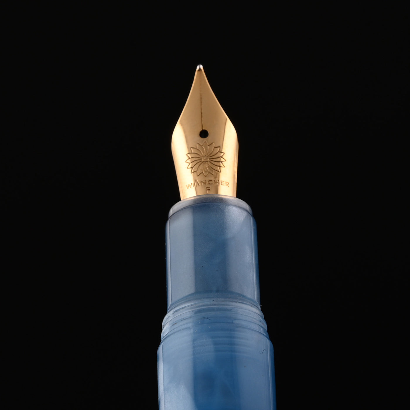 Wancher PuChiCo Fountain Pen - Arctic Blue GT 5