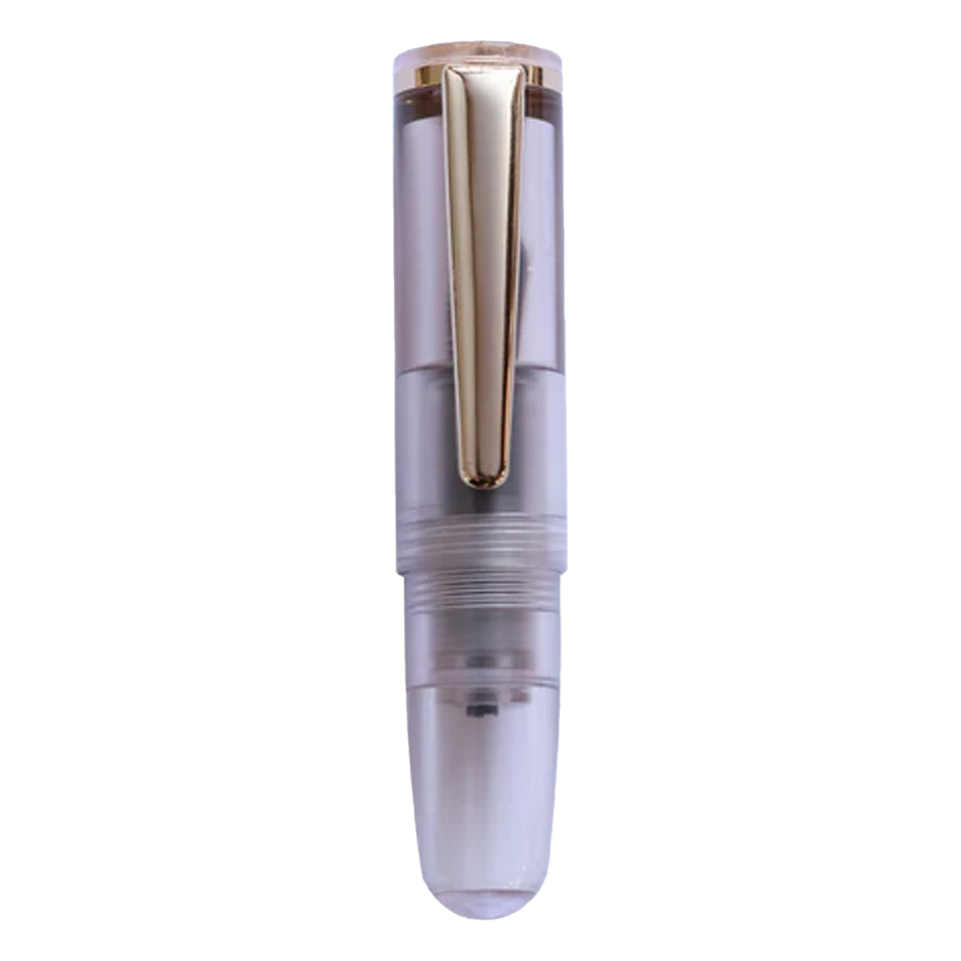 Wancher PuChiCo Fountain Pen - Frosty Sepia GT 3