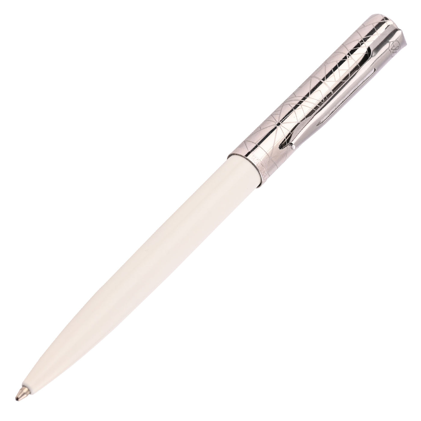 Waterman Allure Deluxe White CT Ball Pen Shop Online Waterman