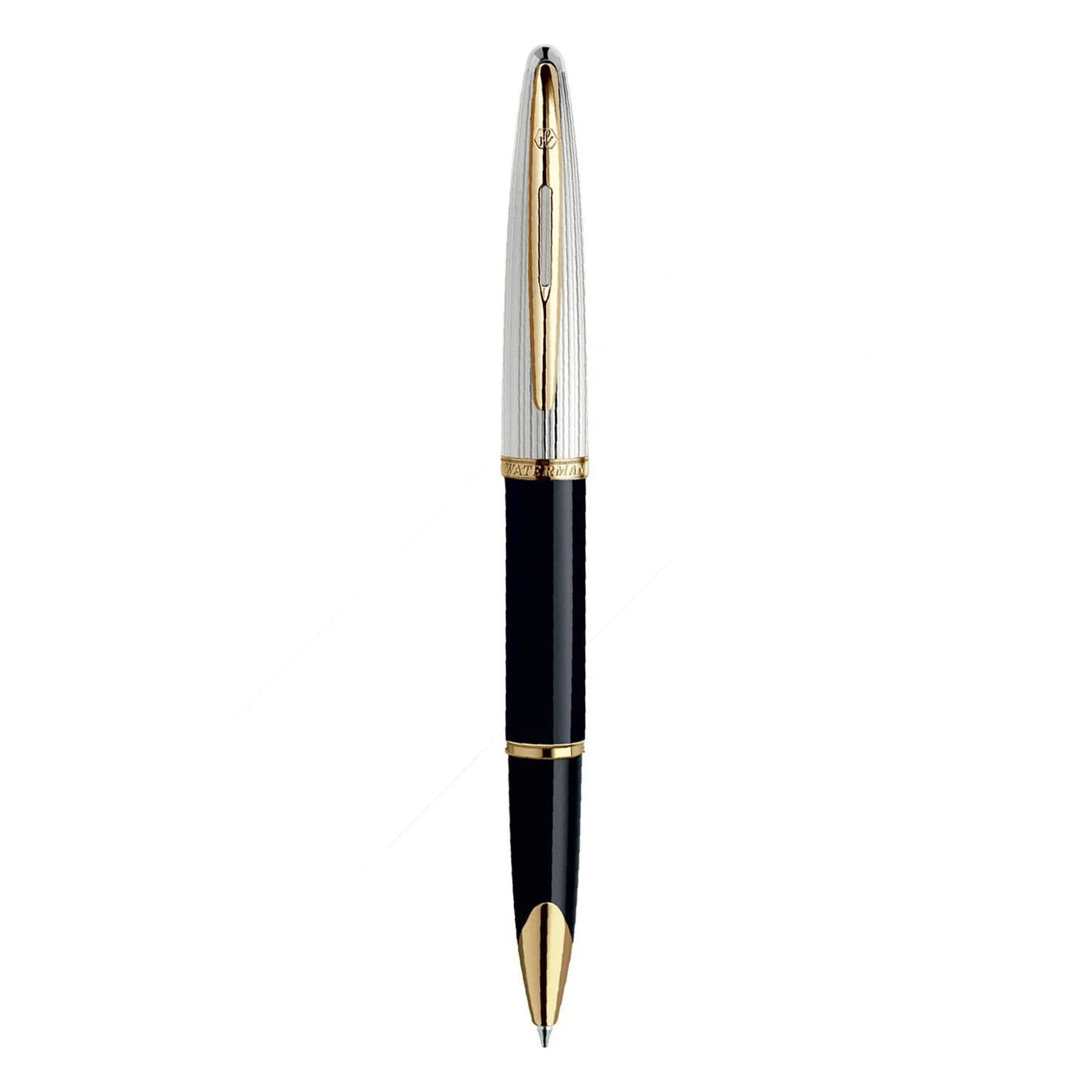 Waterman Carene Roller Ball Pen - Deluxe Black GT 2