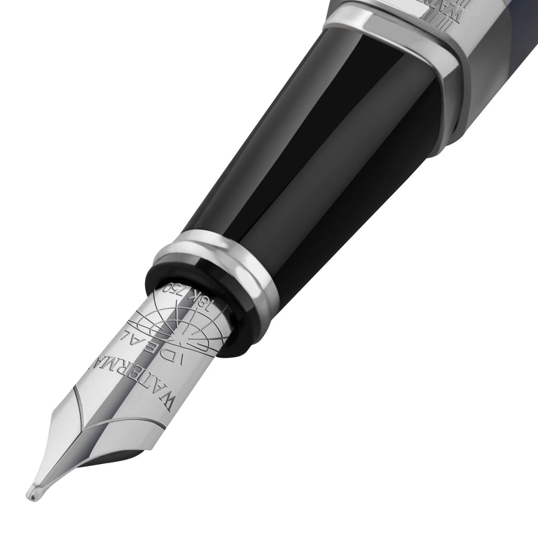 Stylo Plume Waterman Reflex Avec Cartouche - Bon état - Écriture Douce