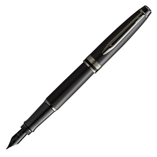 Waterman Expert Fountain Pen - Metallic Black RT