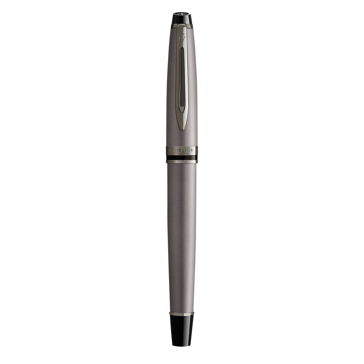 Waterman Expert Fountain Pen - Metallic Silver RT 6