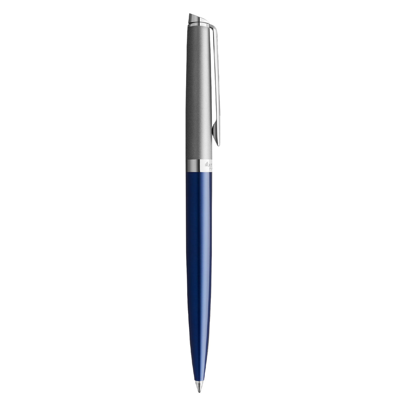 Waterman Hemisphere Essential Stainless Steel Ball Pen - Matte Blue CT 6