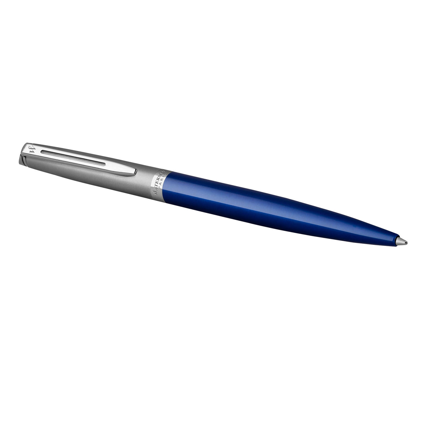 Waterman Hemisphere Essential Stainless Steel Ball Pen - Matte Blue CT 7