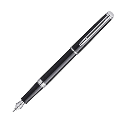 Waterman Hemisphere Fountain Pen - Mars Black CT 1