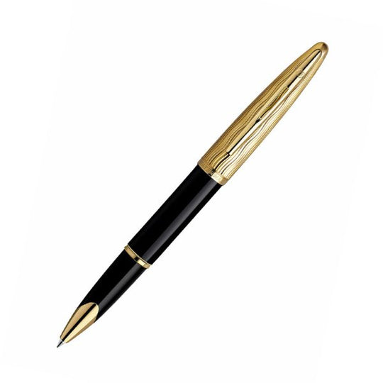 Waterman Carene Essential Roller Ball Pen - Black & Gold