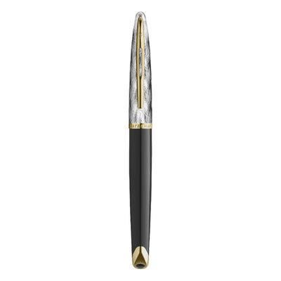 Waterman Carene Reflections of Paris Fountain Pen - Black & Palladium GT (Special Edition)