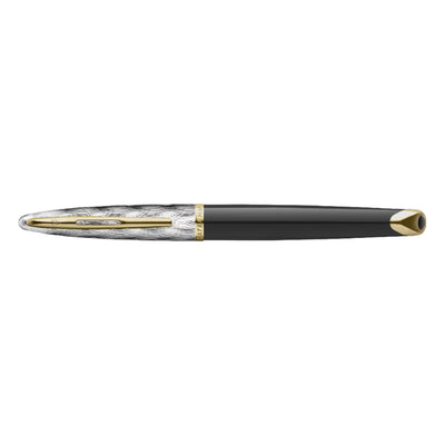 Waterman Carene Reflections of Paris Fountain Pen - Black & Palladium GT (Special Edition)