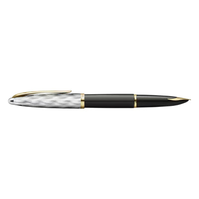 Waterman Carene Reflections of Paris Fountain Pen - Black & Palladium GT (Special Edition)