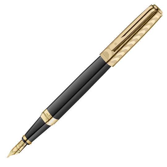 Waterman Exception Opera Fountain Pen - Black & Gold GT
