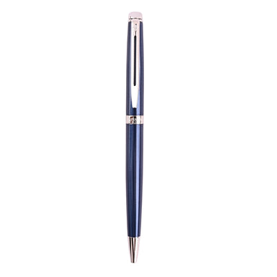 Waterman Hemisphere Ball Pen - Metallic Blue CT 4