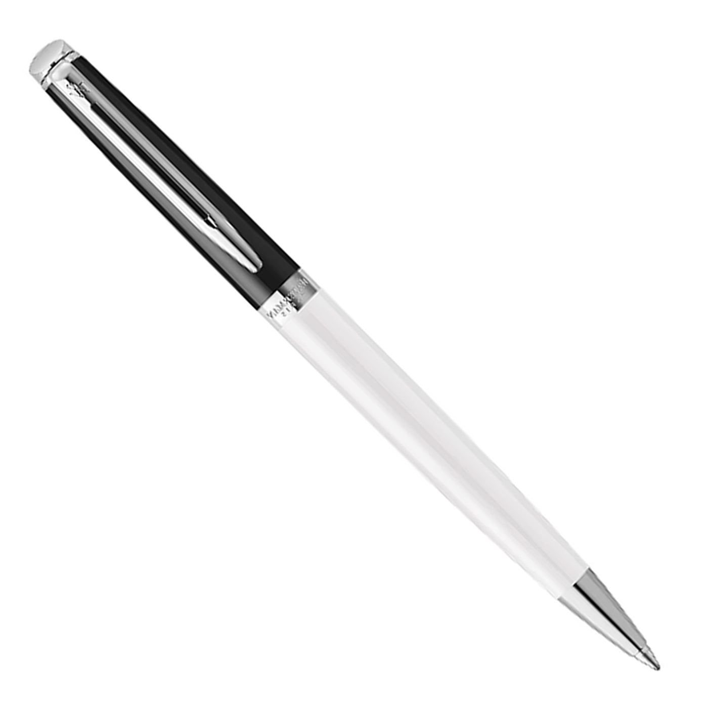 Waterman Hemisphere Colour Blocking Ball Pen - Black & White CT 2