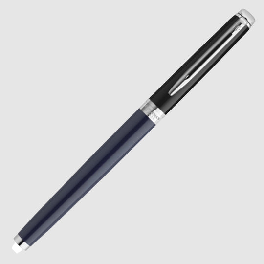 Waterman Hemisphere Colour Blocking Fountain Pen - Black & Blue CT