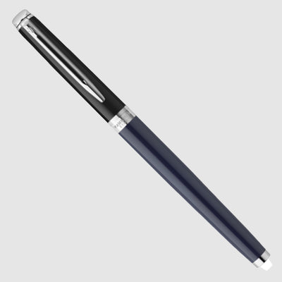 Waterman Hemisphere Colour Blocking Fountain Pen - Black & Blue CT 2