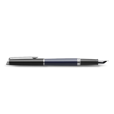 Waterman Hemisphere Colour Blocking Fountain Pen - Black & Blue CT 5