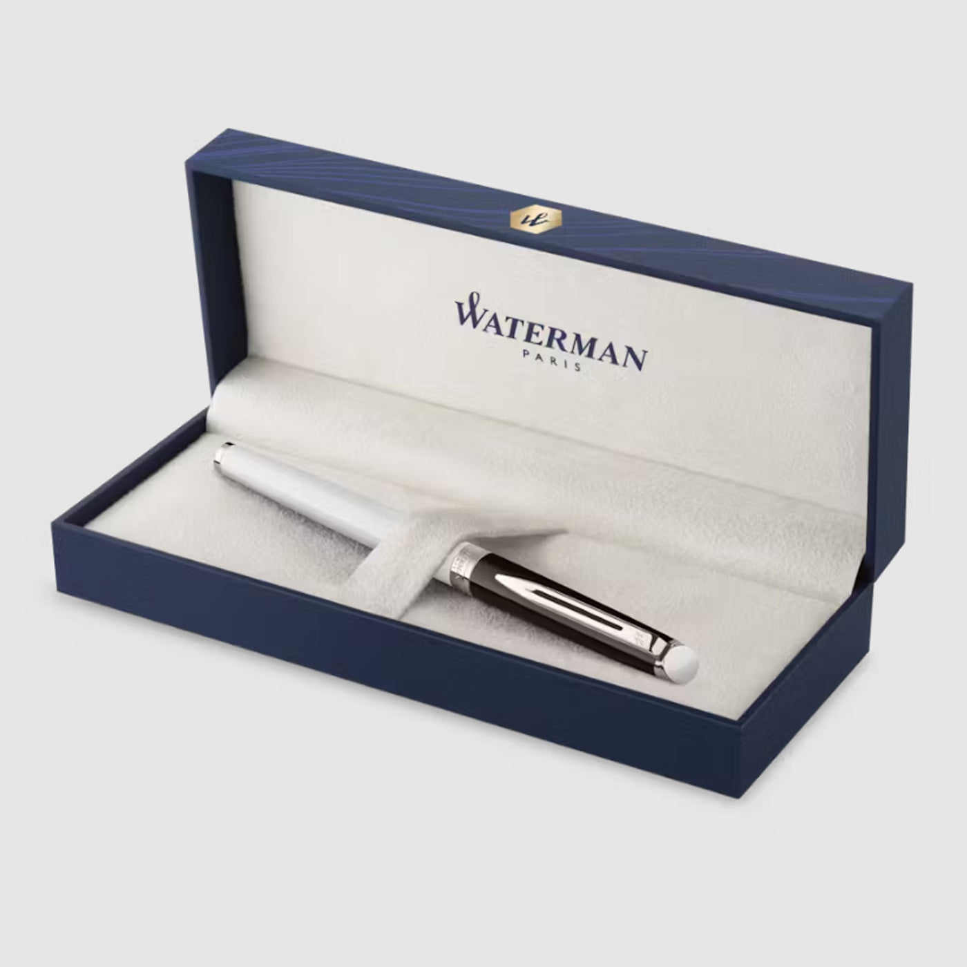 Waterman Hemisphere Colour Blocking Fountain Pen - Black & White CT 10