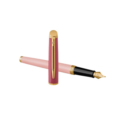 Waterman Hemisphere Colour Blocking Fountain Pen - Pink GT 4