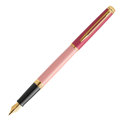 Waterman Hemisphere Colour Blocking Fountain Pen - Pink GT 1