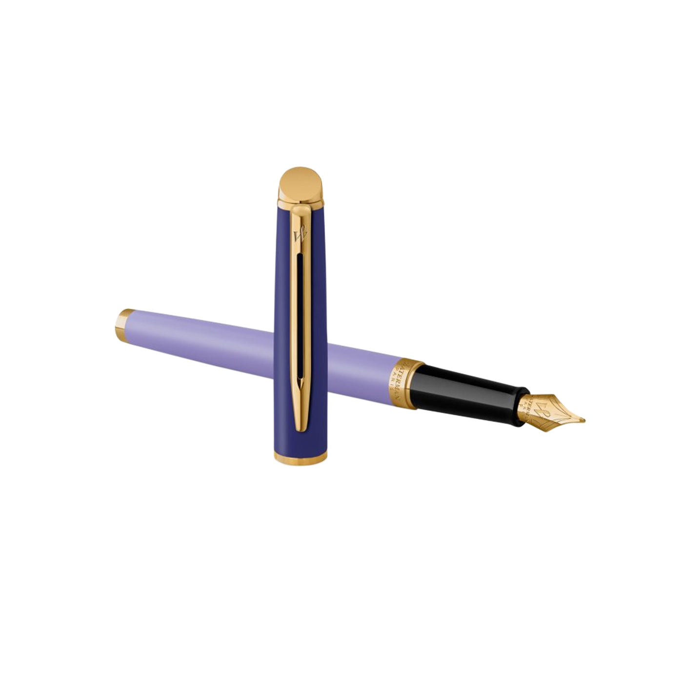 Waterman Hemisphere Colour Blocking Fountain Pen - Purple GT 4