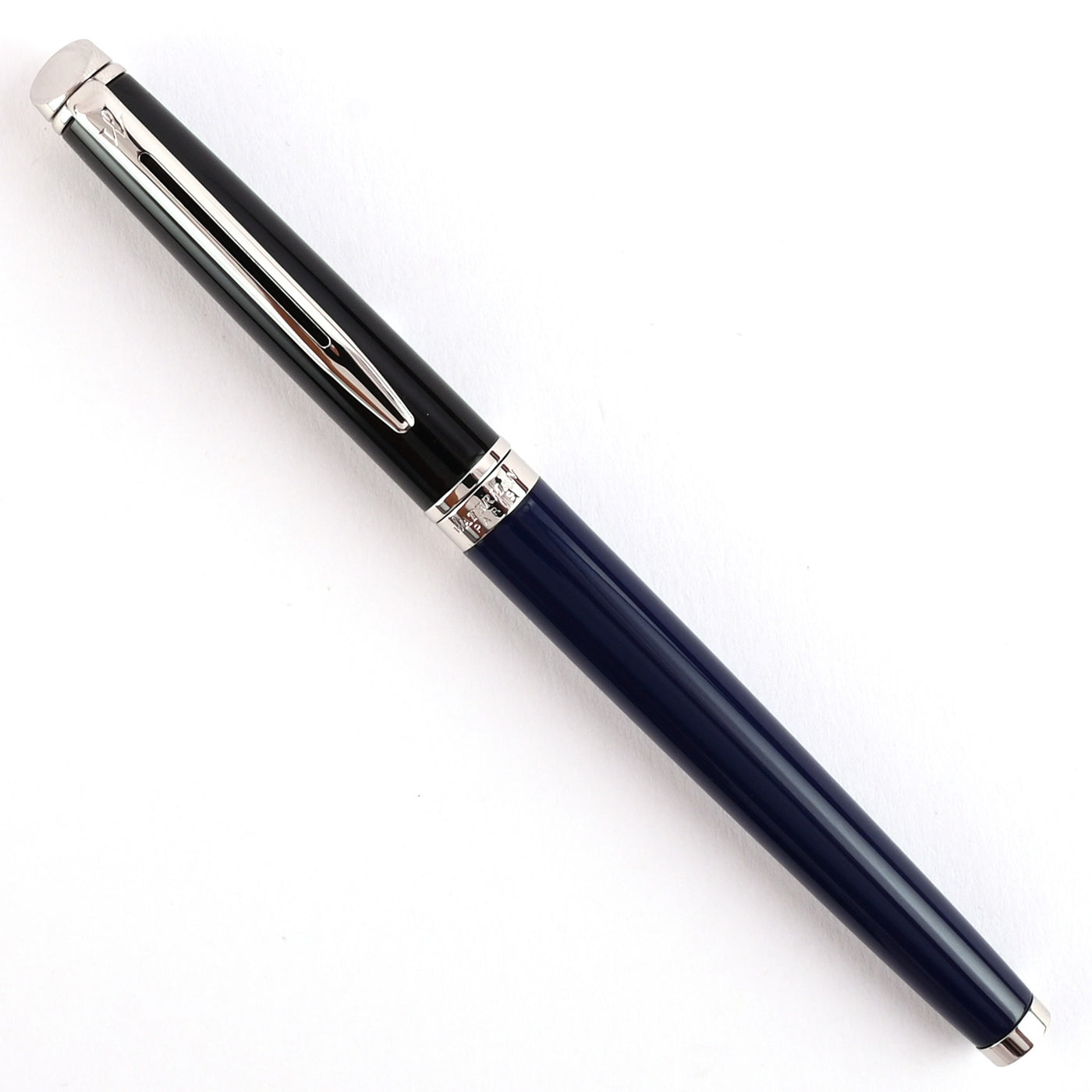 Waterman Hemisphere Colour Blocking Roller Ball Pen - Black & Blue CT 5