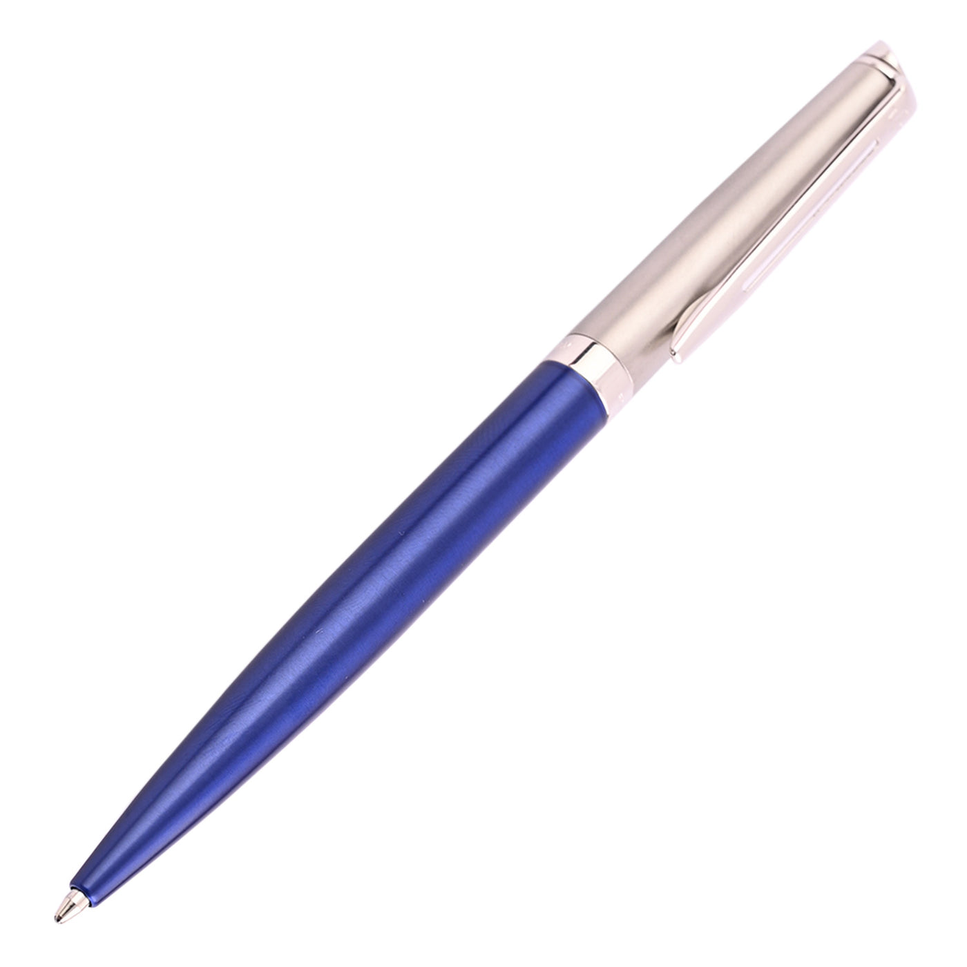 Waterman Hemisphere Essential Stainless Steel Ball Pen - Matte Blue CT 1