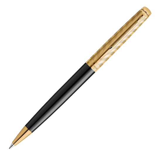 Waterman Hemisphere Opera Ball Pen - Black & Gold GT